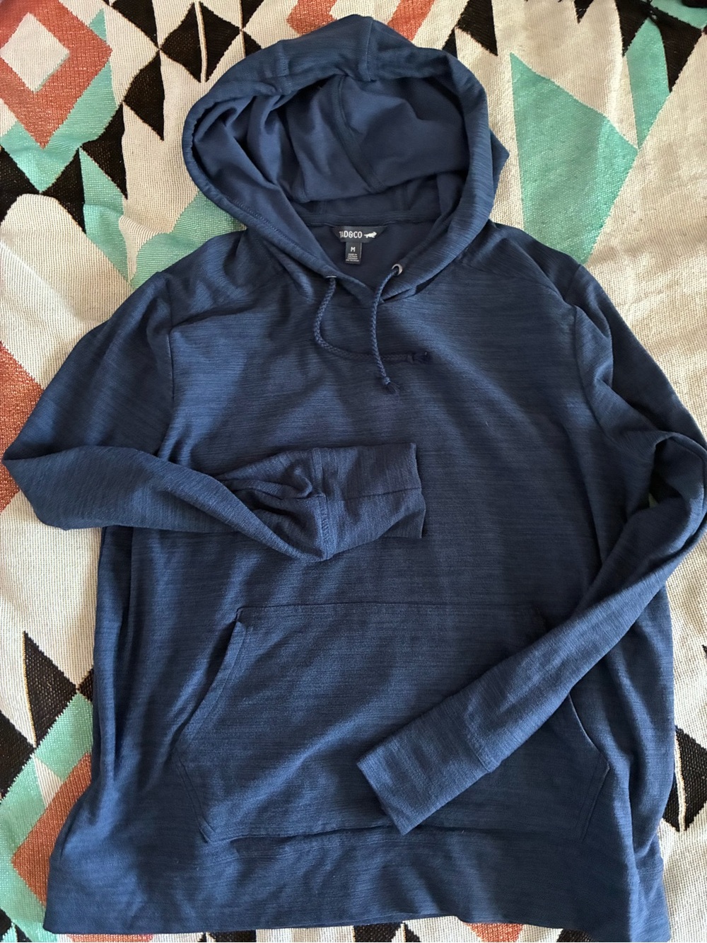 Toad and Co Ladies hoodie size M, great condition, blue fall outdoor lightweight